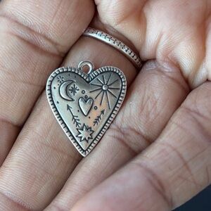 James Avery Silver Heart charm